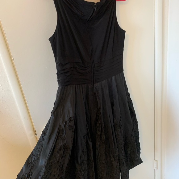 ADRIANNA PAPELL black evening dress size 16 - Picture 6 of 7